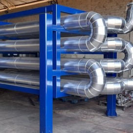 Reator tubular de ciclo oscilatório